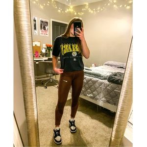 Dark Pink Nike Leggings